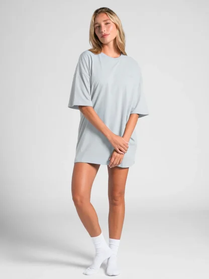 Oversized Terry T-Shirt - Dust
