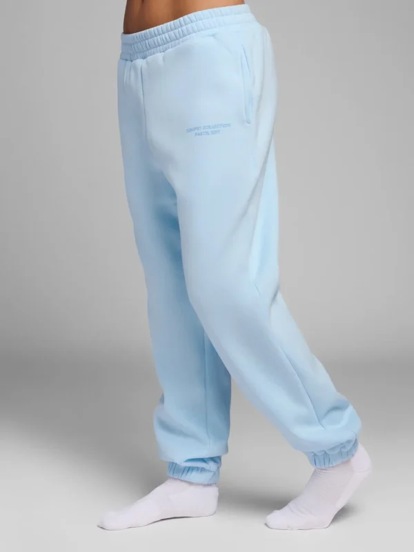 Pastel Jogger Sweatpants - Baby Blue