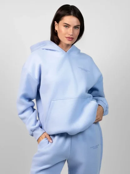 Pastel Pullover Hoodie - Baby Blue