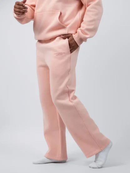 Pastel Straight-Leg Sweatpants - Baby Blue