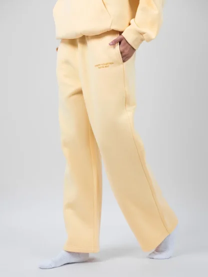 Pastel Straight-Leg Sweatpants - Baby Blue