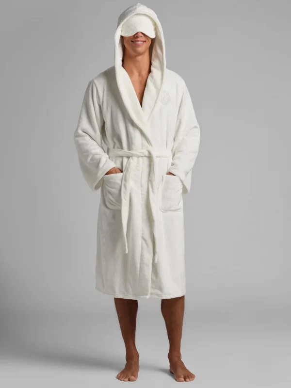 Plush Lounge Robe - Blackberry