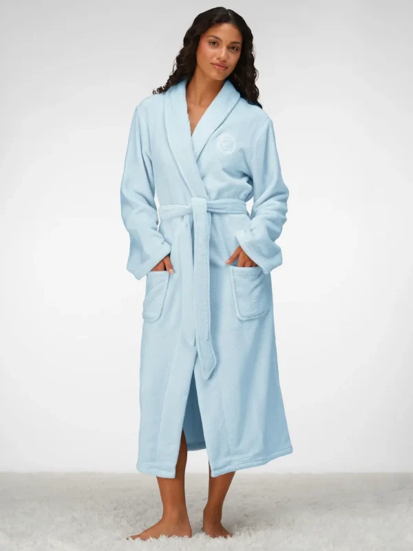 Plush Lounge Robe - Blackberry