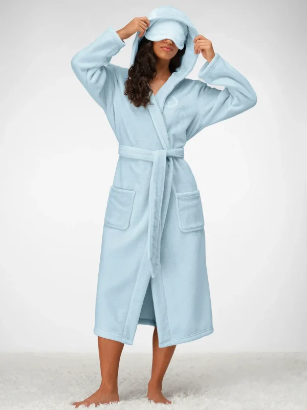 Plush Lounge Robe - Blackberry