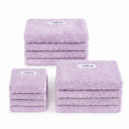 Plush Towel Set - Sage Green