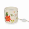 Poinsettia Wax Melt Warmer