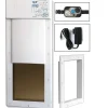 Power Pet Large Electronic Pet Door, RFID-Activated Entry System For Medium To Large Dogs - PX-2