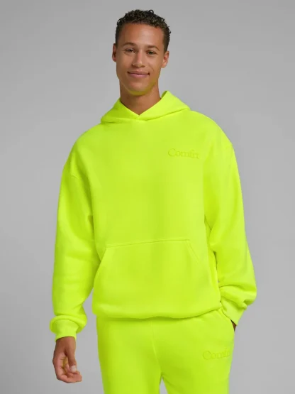Pullover Hoodie - Electric Yellow