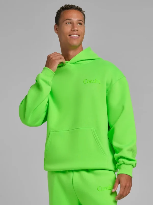 Pullover Hoodie - Electric Yellow