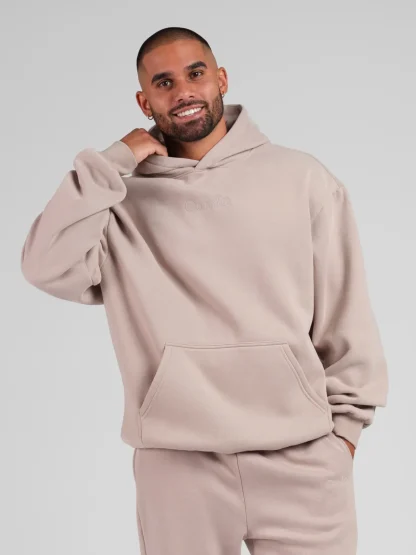 Pullover Hoodie - Mocha Leopard