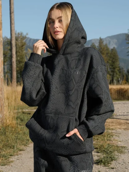 Pullover Hoodie - Sand Snake