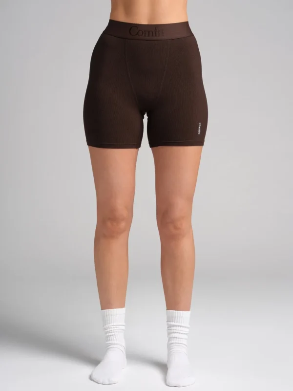 Ribbed Boxer Shorts - Violet