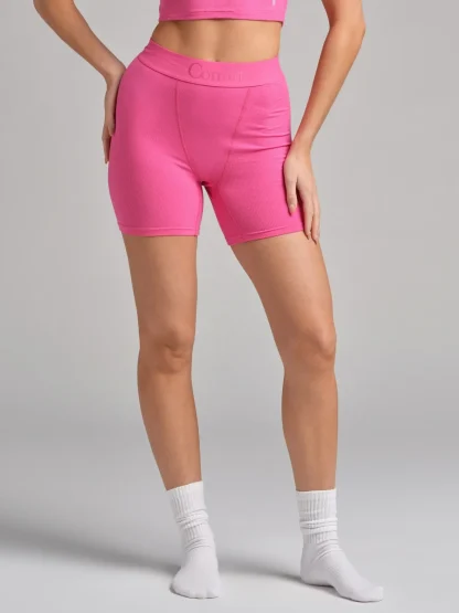 Ribbed Boxer Shorts - Violet