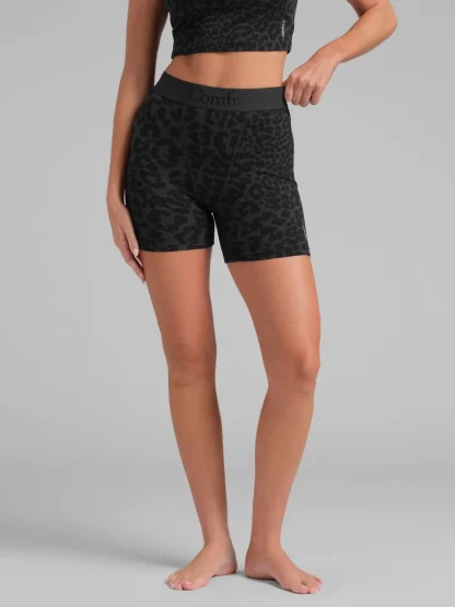 Ribbed Boxer Shorts - Violet