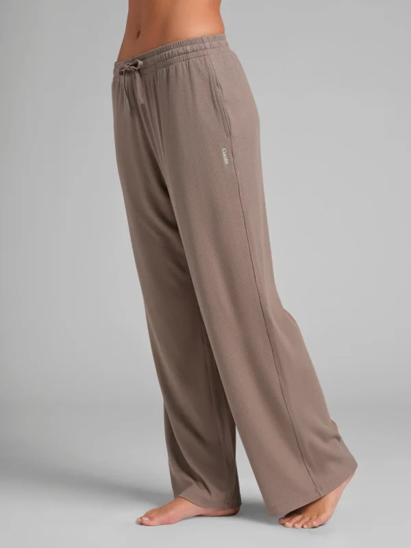 Ribbed Contour Lounge Pants - Allure