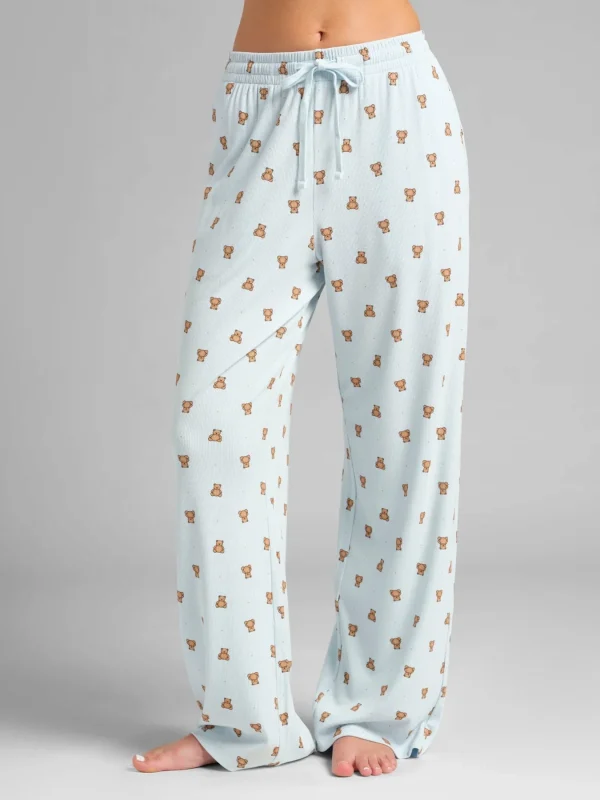 Ribbed Contour Lounge Pants - Allure