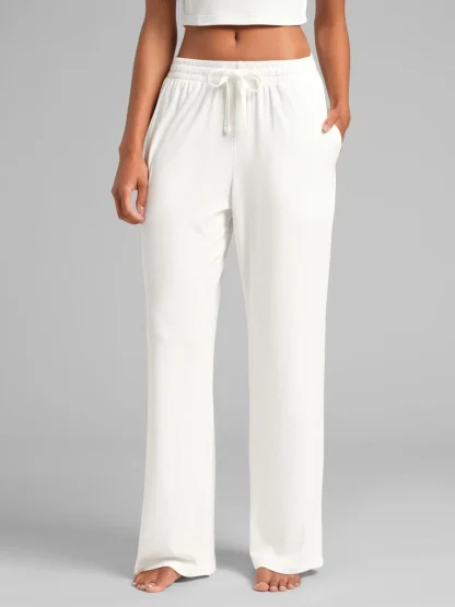 Ribbed Contour Lounge Pants - Allure