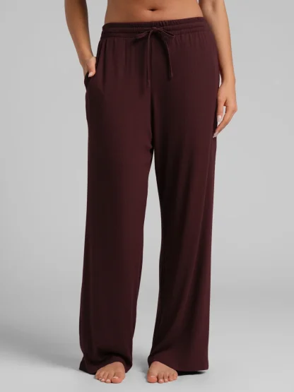 Ribbed Contour Lounge Pants - Allure