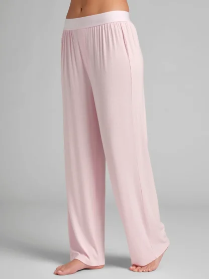 Ribbed Lounge Pants - Espresso