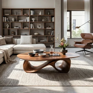 Rustic Coffee Table For Natural Home Styling