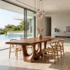 Rustic Sculptural Dining Table For Dining Room