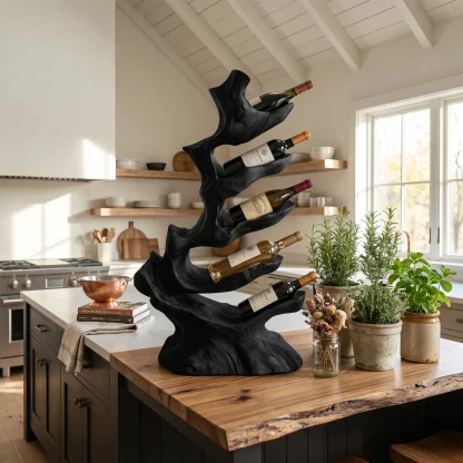 Rustic Wine Stand For Furniture Rustic Wood Display