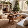 Rustic Xmas Live Edge Coffee Table Mountain Lodge