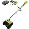 RYOBI 40V 12 in. Cordless Electric Snow Shovel With 4.0 Ah Battery And Charger