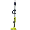RYOBI ONE+ 18V Cordless Telescoping Power Scrubber Kit With Battery And Charger - P4500