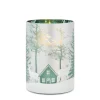 Silver Forest Jar Candle Holder