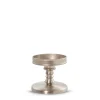 Silver Jar Candle Pedestal