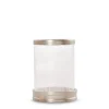 Silver Tea Light Candle Holder