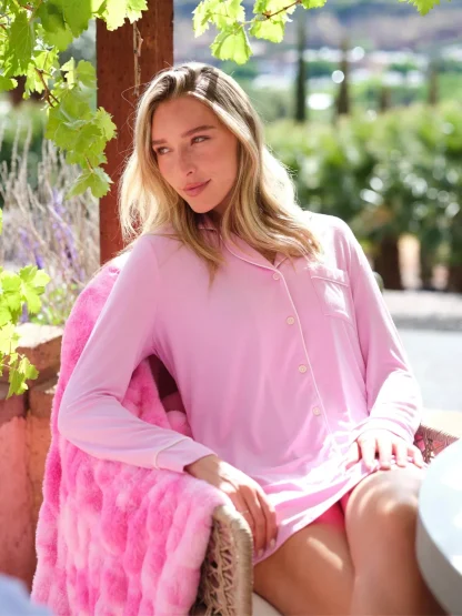 Sleep Shirt - Plum