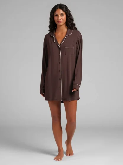 Sleep Shirt - Plum