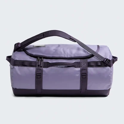 Small Travel Duffel Bag - Black and White