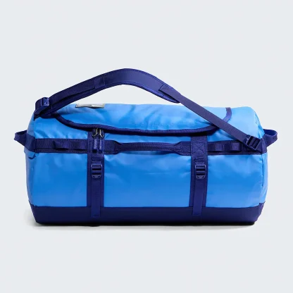 Small Travel Duffel Bag - Black and White