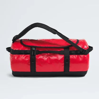 Small Travel Duffel Bag - Black and White