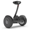 Smart Self-Balancing Electric Scooter With LED Illumination - White/Black