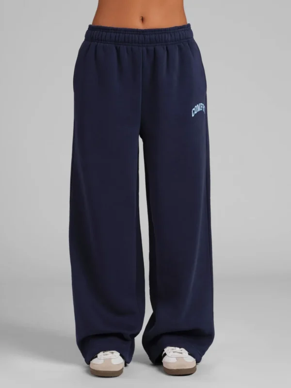 Straight Leg Sweatpants - Aqua Mist
