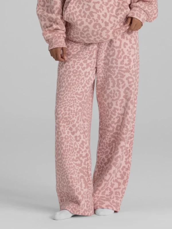 Straight-Leg Sweatpants - Black