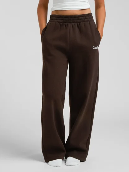 Straight-Leg Sweatpants - Blackberry