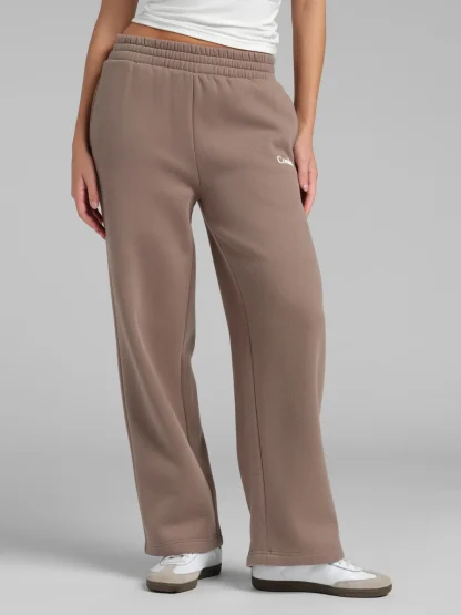 Straight-Leg Sweatpants - Blackberry