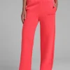 Straight Leg Sweatpants - Hot Fuchsia