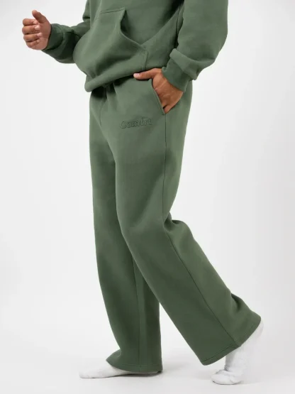 Straight-Leg Sweatpants - Snow Snake