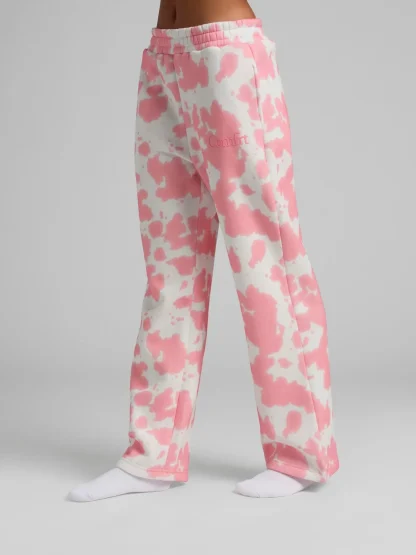 Straight-Leg Sweatpants - Snow Snake
