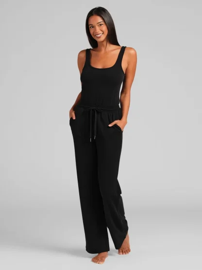 Terry Jumpsuit - Berry
