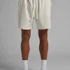 Terry Lounge Shorts - Ivory