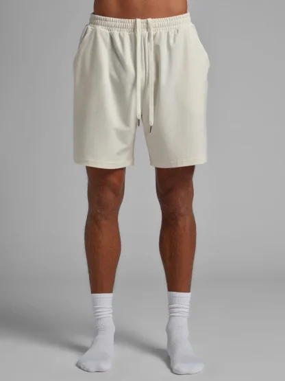 Terry Lounge Shorts - Ivory