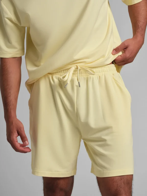 Terry Lounge Shorts - Ivory