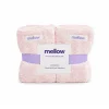 Textured Washcloths, 4-Pack - Pink